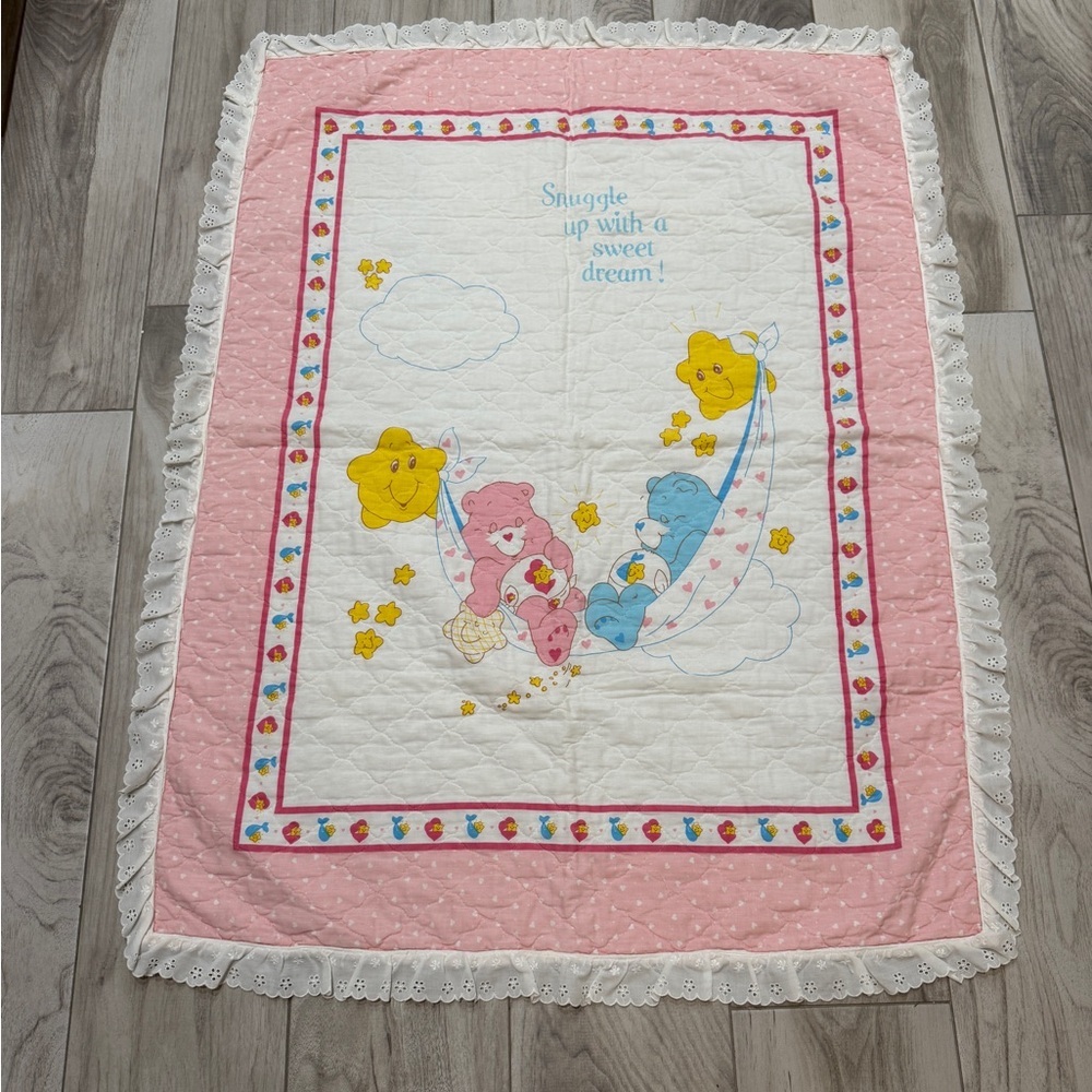 Care Bears Baby Blanket Quilt